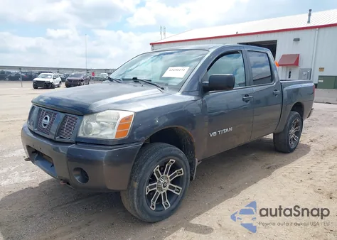 2005 Nissan Titan Xe/Se/Le из США, поврежденный, VIN 1N6BA07B05N539366
